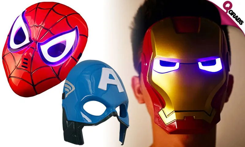 Superhero LED Masks for Kids!